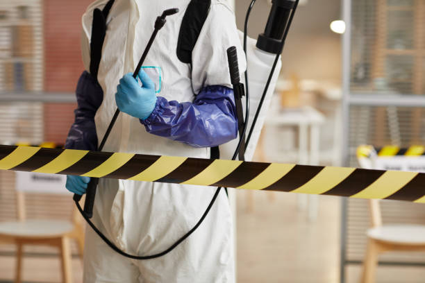 Professional Biohazard technician working in Parker City, IN